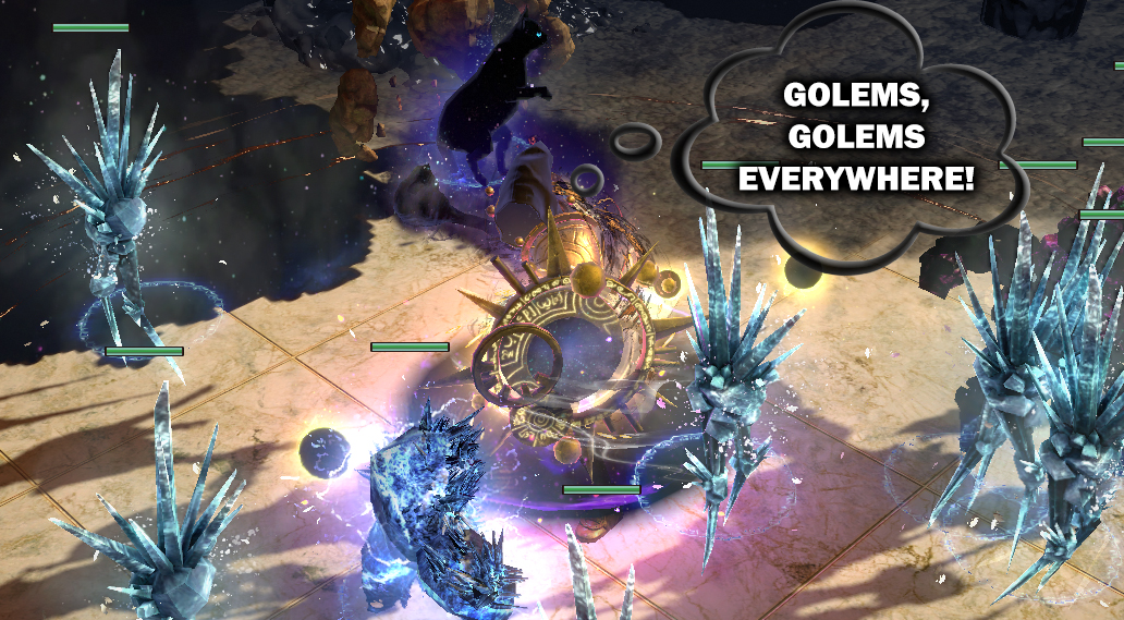 Witch - [] Ice Golem glass cannon - stupidly fast clear (REVAMPED) -  Forum - Path of Exile